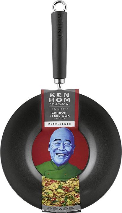 Actual product image Ken Hom Excellence Wok (20 cm, Wok, Carbon steel)