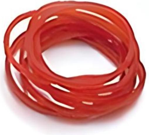 Immagine prodotto Cosmetic Cosmetics Gummiringe 3 cmØ rot 250 Stk.