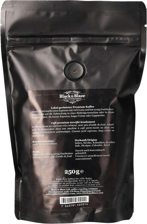 Produktbild Black & Blaze Premium (250 g, Mittlere Röstung)