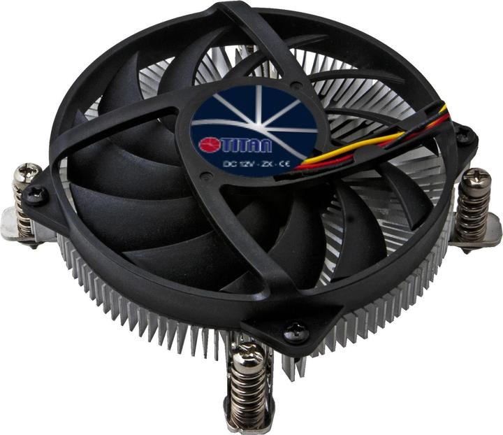Immagine prodotto Titan Raffreddatore di rame della CPU per Intel, design a basso profilo Per socket 1155, 1156 (96 mm)