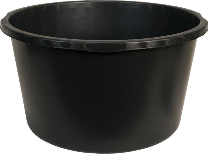 Image du produit Ironside Seau à mortier 65 L noir avec échelle graduée en litres