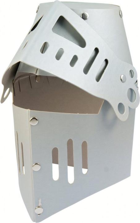 Immagine prodotto Bestsaller Casco da cavaliere in cartone robusto color argento
