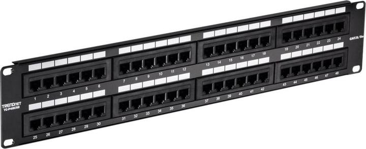 Produktbild Trendnet TC-P48C5E Patch Panel 48-port Cat5/5e Unshielded