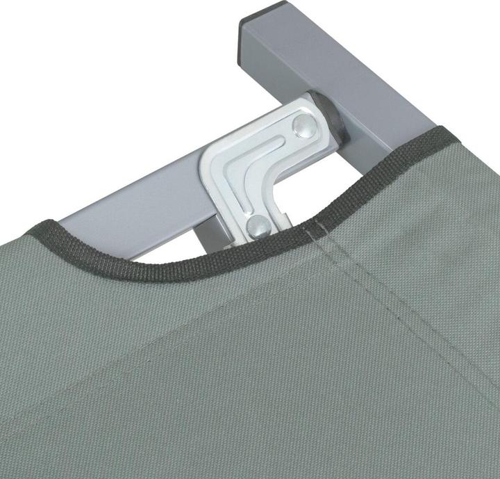 Image du produit Stahlwerk Chaise longue de camping 150 kg 190x63 cm Lit de camp Lit pliant de camping