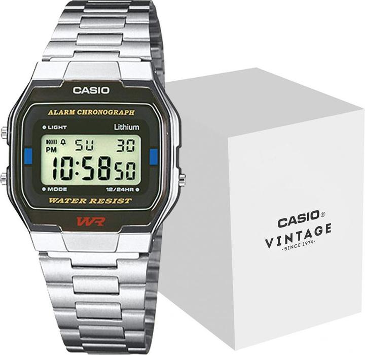 Produktbild Casio Vintage A163wa-1qes (Digitaluhr, Chronograph, 33 mm)