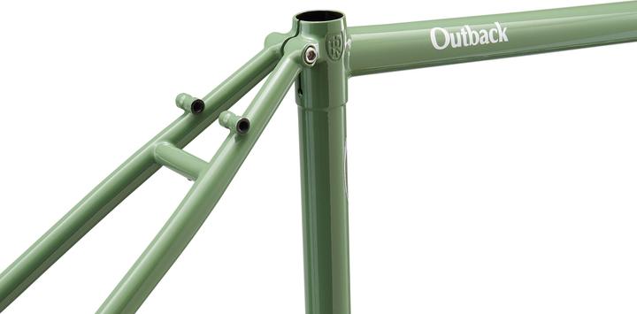 Image du produit Ritchey Outback V4 Disc Gravel Frame Kit, 650B/700C, Di2, M, winter sage/white
