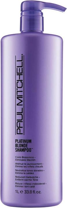 Actual product image Paul Mitchell Forever Blonde - Platinum Blonde Shampoo (1000 ml, Liquid shampoo)