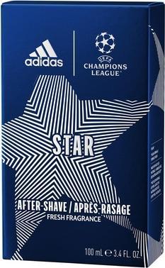 adidas Uefa Champions League Star Edition After Shave 100ml (Aftershave spray pump, 100 ml)