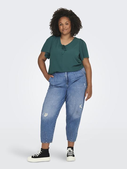Actual product image Only Curvy V-neck top (44)