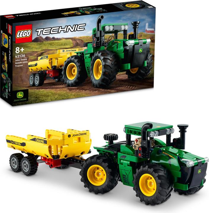 Image du produit LEGO Tracteur John Deere 9620R 4WD (42136, LEGO Technic)