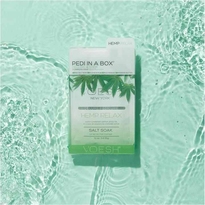 Produktbild Voesh Pedi Hemp Relax (Fusscrème & Fussgel, Fussbad, Fussmaske, 1 ml)