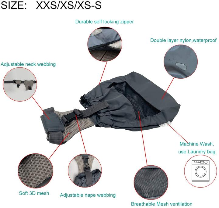 Actual product image DerYEP Dog scooter XS (XS, Dog, Cat, General)