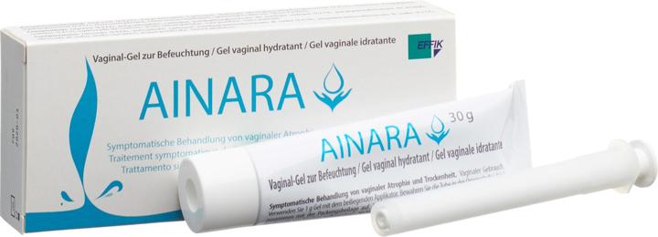 Actual product image Ainara non hormonal vaginal gel tube incl. cannula (Intimate gel)