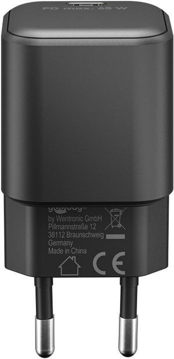 Produktbild Goobay USB-C Nano Schnellladegerät mit GaN Technologie (65 W)