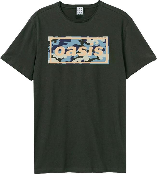 Immagine prodotto Amplified Camo Maglietta Oasis Logo Adulto Unisex (L)