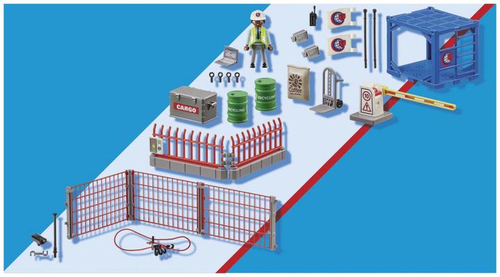 Actual product image Playmobil Cargo warehouse (70773, Playmobil City Action)