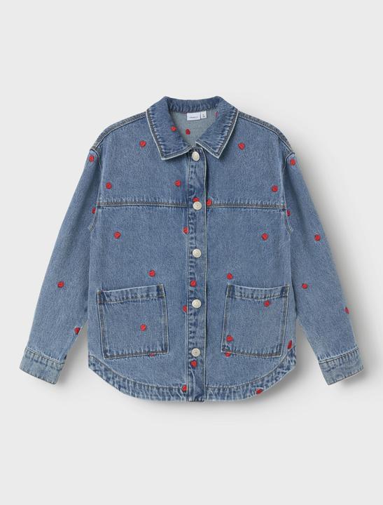 Produktbild Name it Bestickte Jeansjacke (140)