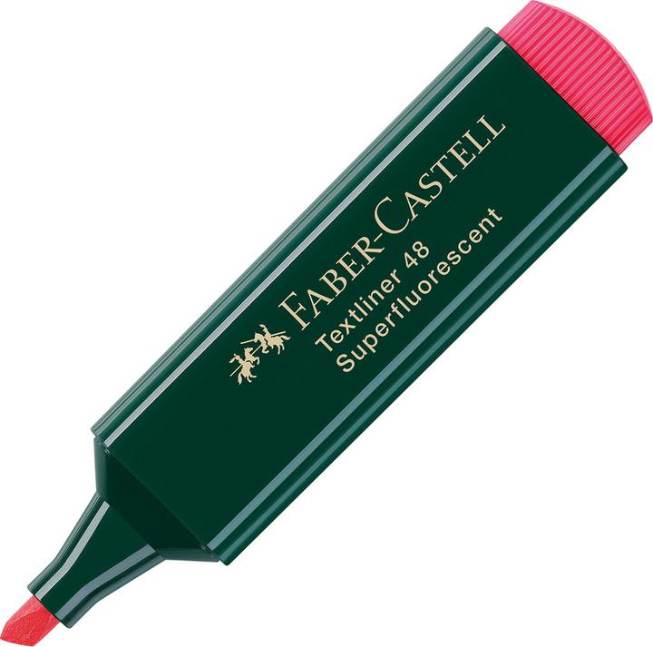 Actual product image Faber-Castell Highlighter Textliner 48 (Red, 5 mm, 1 x)