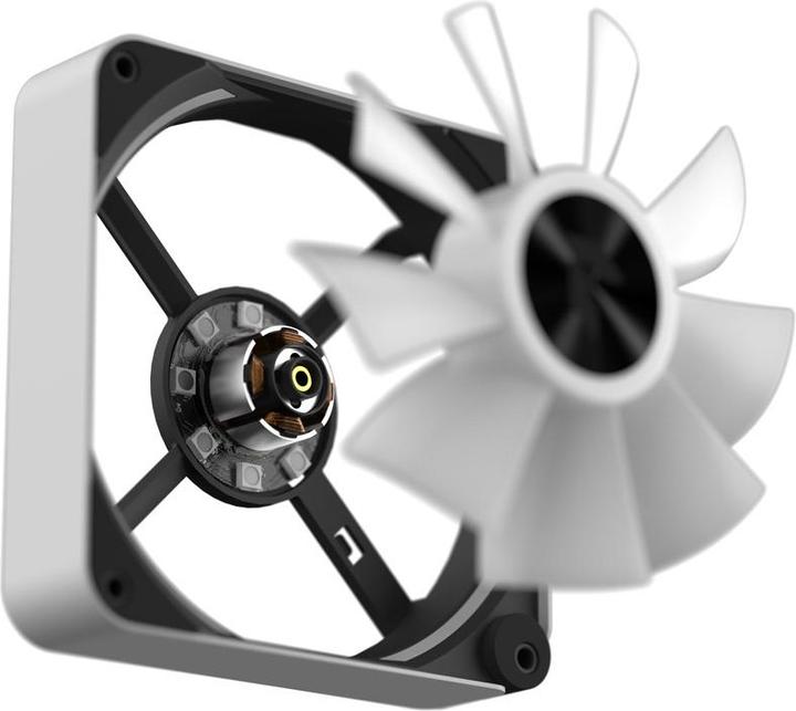 Actual product image APNX FP2-120 PWM fan, ARGB - 120mm, white (120 mm)