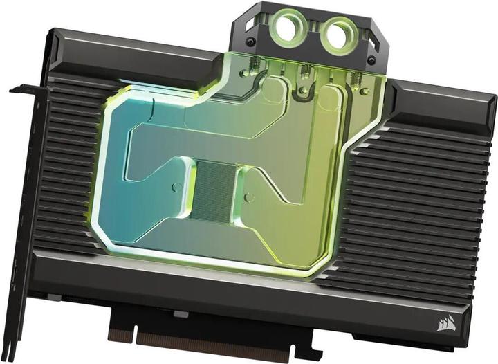 Actual product image Corsair Hydro X Series XG7 RGB 3090 Ti FE GPU Water Block - Acrylic + Nickel