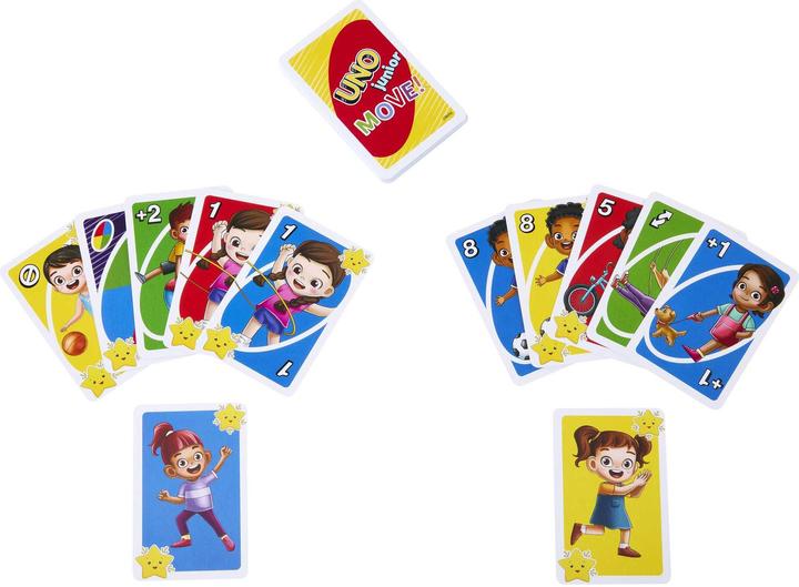 Produktbild Mattel Games UNO Junior Move (Multilingual)