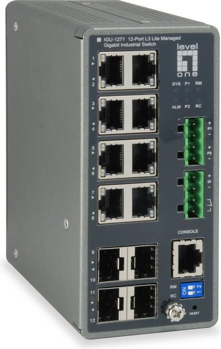 Produktbild LevelOne IGU-1271 Switch (8 Ports)