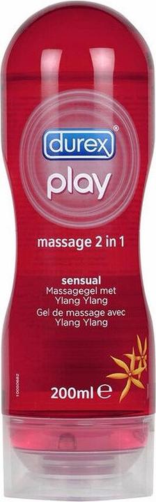Productafbeelding Durex Play 2In1 Massage Sensuele Massage Gel En Hydraterende Intieme Gel Met Verleidelijke Bloem (200 ml)