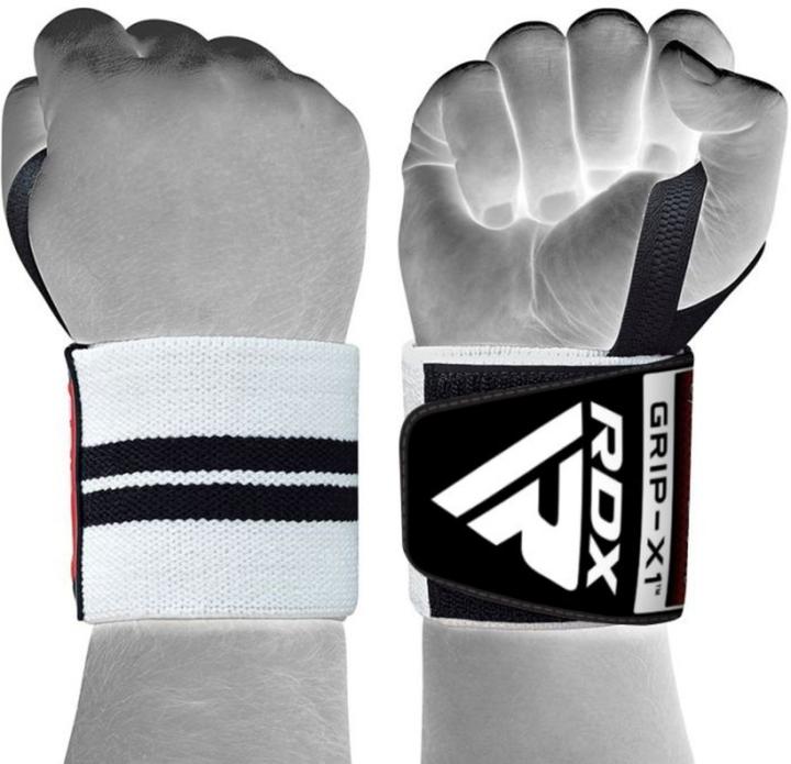 Produktbild Rdx W3 Gewichtheber Handgelenkbandage Mit Daumenschlaufen (One Size)