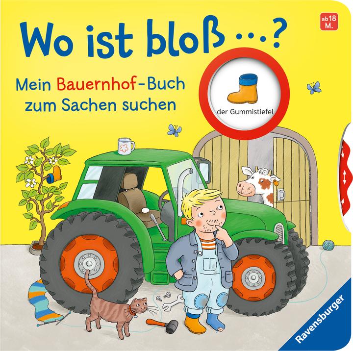 Image du produit Ravensburger Mais où est donc...? Mon livre de la ferme pour chercher des choses (Allemand)