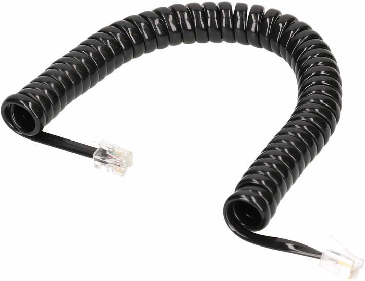 Actual product image Max Hauri Telephone handset cable spiral 0.4 m