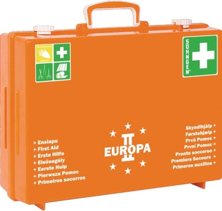 Immagine prodotto Söhngen Valigetta di pronto soccorso EUROPA II W400xH300xD150circa mm arancione (Accessori per kit di primo soccorso)
