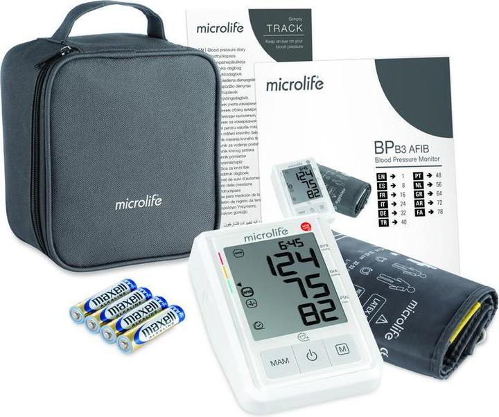 Actual product image Microlife Bp B3 Afib (Blood pressure monitor upper arm)