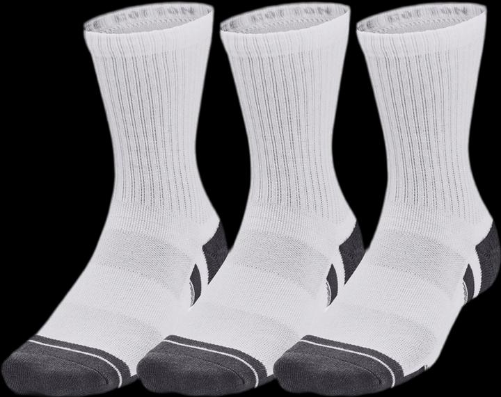 Produktbild Christina Aguilera Under Armour Performance Cotton Mid-Crew Socks White (3x) (42, 47)