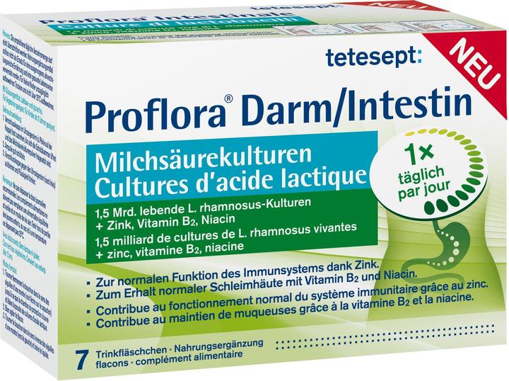 Image du produit Tetesept Proflora intestinale (7 pièce(s), Ampoules, 75.60 g)