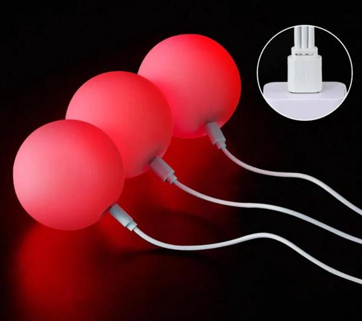 Immagine prodotto Spin Balls Set di 3 palline da giocoleria con LED