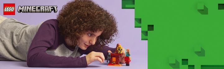 Produktbild LEGO Das Lava-Duell im Nether (21266, LEGO Minecraft)