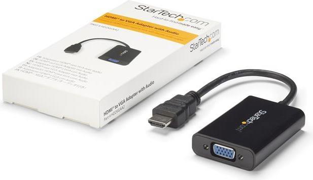 Image du produit StarTech Adaptateur HDMI Vers VGA (Numérique -> Analogique)