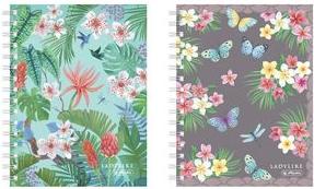 Immagine prodotto Herlitz Quaderno Ladylike Butterflies A5, 100 fogli (A5, Quadretti, Copertina rigida)
