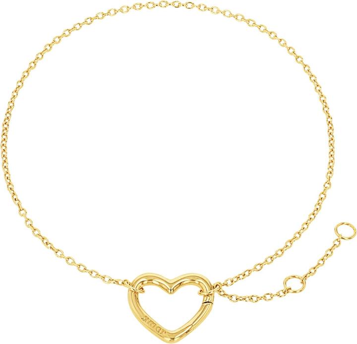 Actual product image Amor bracelet for ladies, 925 Sterling silver | heart (20 cm, Silver 925)
