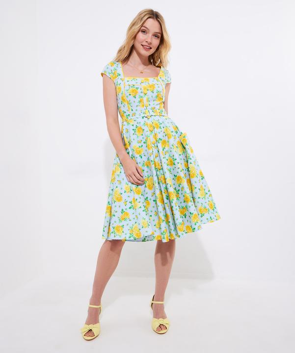 Image du produit Joe Browns Belted Floral Knee Dress (40)