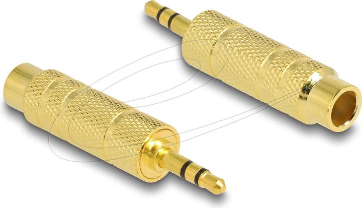Produktbild Delock Adapter Klinke Stecker > Buchse 3 Pin (Zubehör)