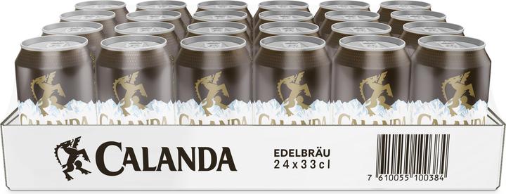 Produktbild Calanda Edelbräu (24 x 33 cl)