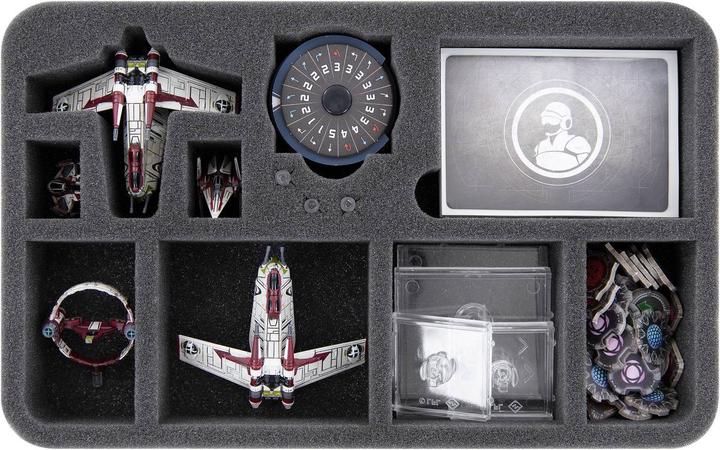 Image du produit Feldherr Magnetbox grün für Star Wars X-Wing: TFATi-Kanonenboot (Papier)