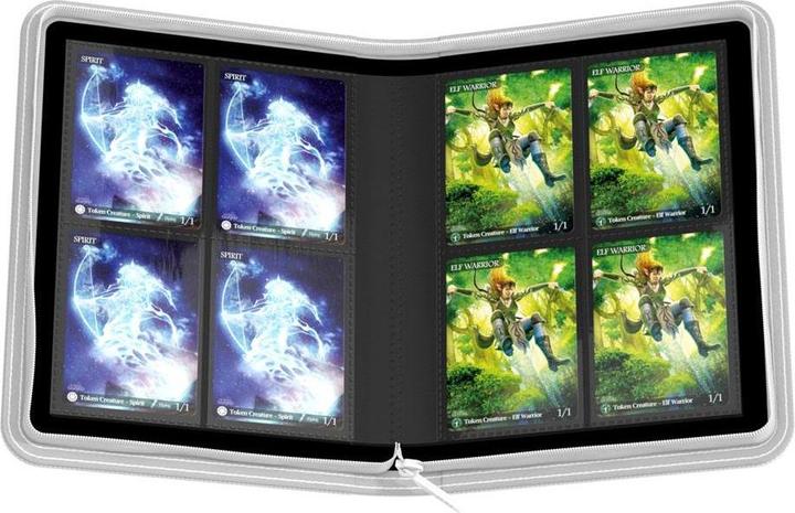 Actual product image Ultimate Guard UGD010352 - Zipfolio 160 – 8-Pocket Xenoskin Portfolio, white