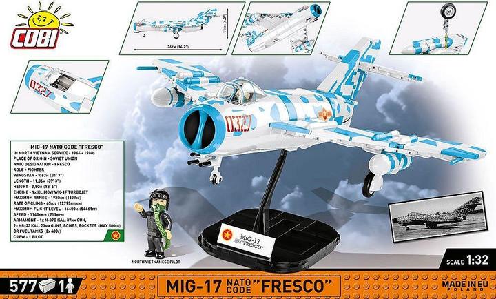 Immagine prodotto Cobi Kit aereo da combattimento MIG-17 Codice Nato F
