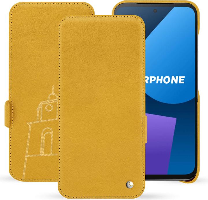 Actual product image Noreve Horizontal leather flap shell (OnePlus 5)