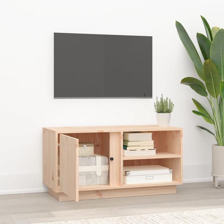 Immagine prodotto VidaXL Mobile TV 80x35x40,5 cm in pino massiccio mobile TV basso