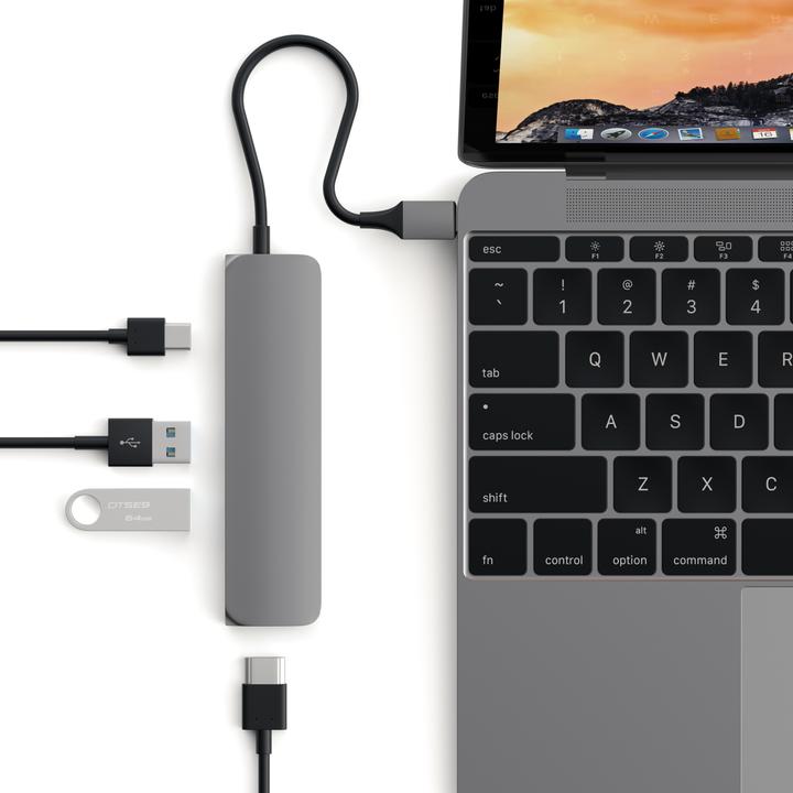 Actual product image Satechi St-Cmam (USB-C, 4 Ports)