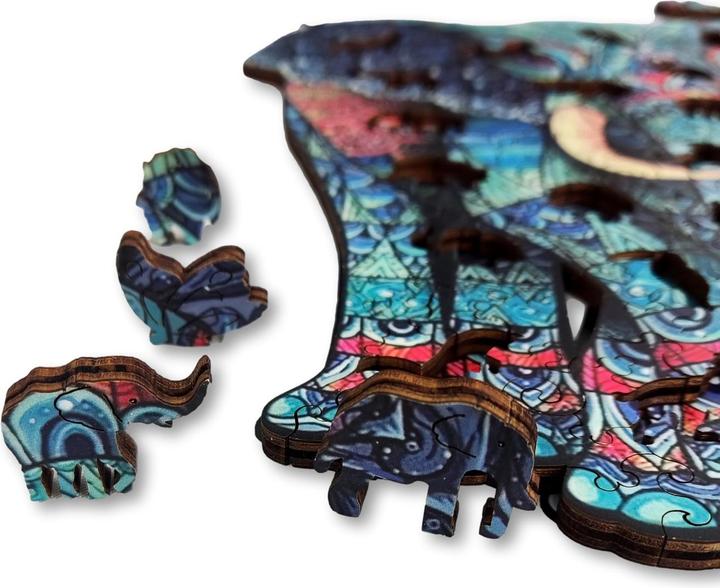 Produktbild Aniwood Puzzle Motiv Elefant (M) (150 Teile)