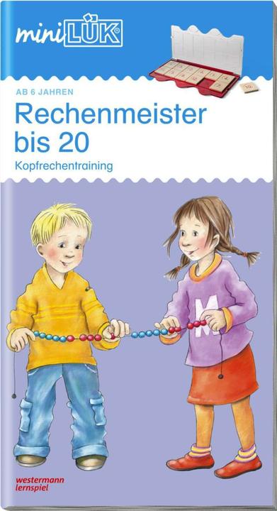 Immagine prodotto mini LÜK Rechenmeister bis 20 (Tedesco, Michele Junga, 2008)